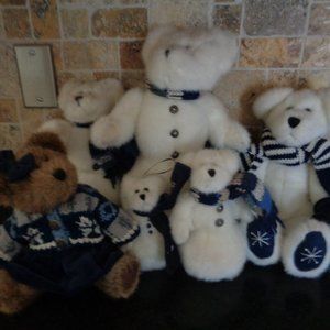 Snowmen and Winter Boyds Bears